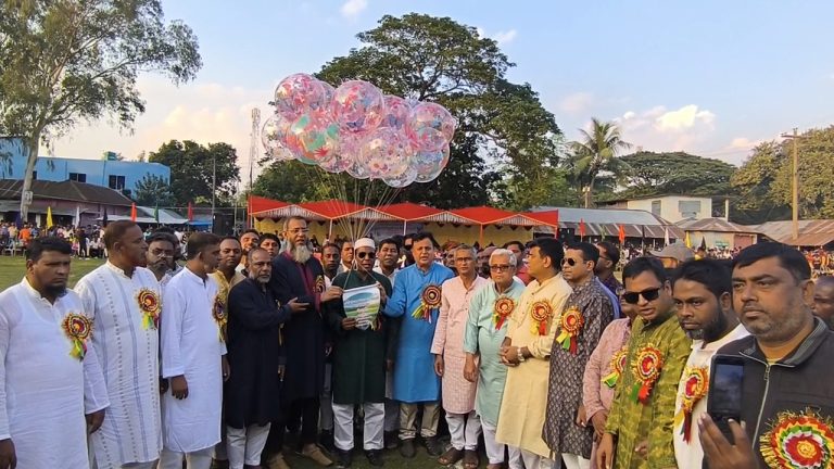 নন্দীগ্রামে ফুটবল টুর্ণামেন্ট উদ্বোধন