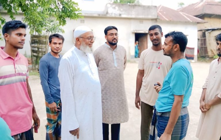 নন্দীগ্রামে হিন্দু ধর্মাবলম্বীদের মাঝে জামায়াতে ইসলামীর গণসংযোগ